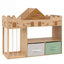Kids Toy Storage Organizer with Stuffed Animal Holder by LJGDeals
