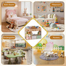 Kids Toy Storage Organizer with Stuffed Animal Holder