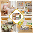 Kids Toy Storage Organizer with Stuffed Animal Holder by LJGDeals