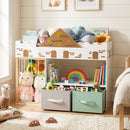 Kids Toy Storage Organizer with Stuffed Animal Holder by LJGDeals
