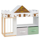 Kids Toy Storage Organizer with Stuffed Animal Holder by LJGDeals