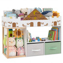 Kids Toy Storage Organizer with Stuffed Animal Holder by LJGDeals