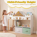 Kids Toy Storage Organizer with Stuffed Animal Holder by DirectDeals
