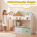 Kids Toy Storage Organizer with Stuffed Animal Holder