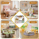 Kids Toy Storage Organizer with Stuffed Animal Holder