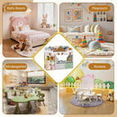 Kids Toy Storage Organizer with Stuffed Animal Holder by LJGDeals