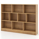 41 inches Wooden Toy Storage Organizer with 10 Cubes for Classroom Daycare Nursery Kindergarten by LJGDeals