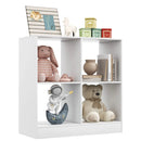 4-Cube Kids Bookcase with Open Shelves by LJGDeals