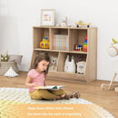 5-Cube Wooden Kids Toy Storage Organizer with Anti-Tipping Kits by LJGDeals