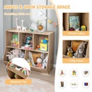 5-Cube Wooden Kids Toy Storage Organizer with Anti-Tipping Kits by LJGDeals