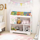 Kids Toy Storage Organizer with Book Shelf and Storage Cabinet by LJGDeals