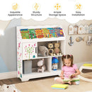 Kids Toy Storage Organizer with Book Shelf and Storage Cabinet by LJGDeals