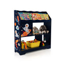 Kids Toy Storage Organizer with Book Shelf and Storage Cabinet by LJGDeals