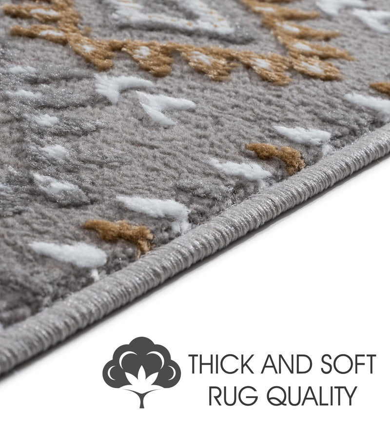 Stair Treads Rug 9"x28" Traditional Collection | Beige & White