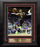 Trae Young Atlanta Hawks NBA Basketball 8" x 10" Framed and Matted Photo by Dynasty Sports & Framing