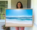Tranquil Ocean Waves Canvas Wall Art Print – Bright Coastal by MyGreatCanvas | Canvas Wall Art Prints | Photo Prints & Wall Decor