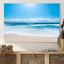 Tranquil Ocean Waves Canvas Wall Art Print – Bright Coastal by MyGreatCanvas | Canvas Wall Art Prints | Photo Prints & Wall Decor