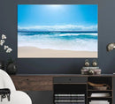 Tranquil Ocean Waves Canvas Wall Art Print – Bright Coastal by MyGreatCanvas | Canvas Wall Art Prints | Photo Prints & Wall Decor