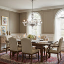 Transparent Ares Murano Glass Chandelier