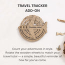 Travel Tracker 3D Wooden World Map – Terra