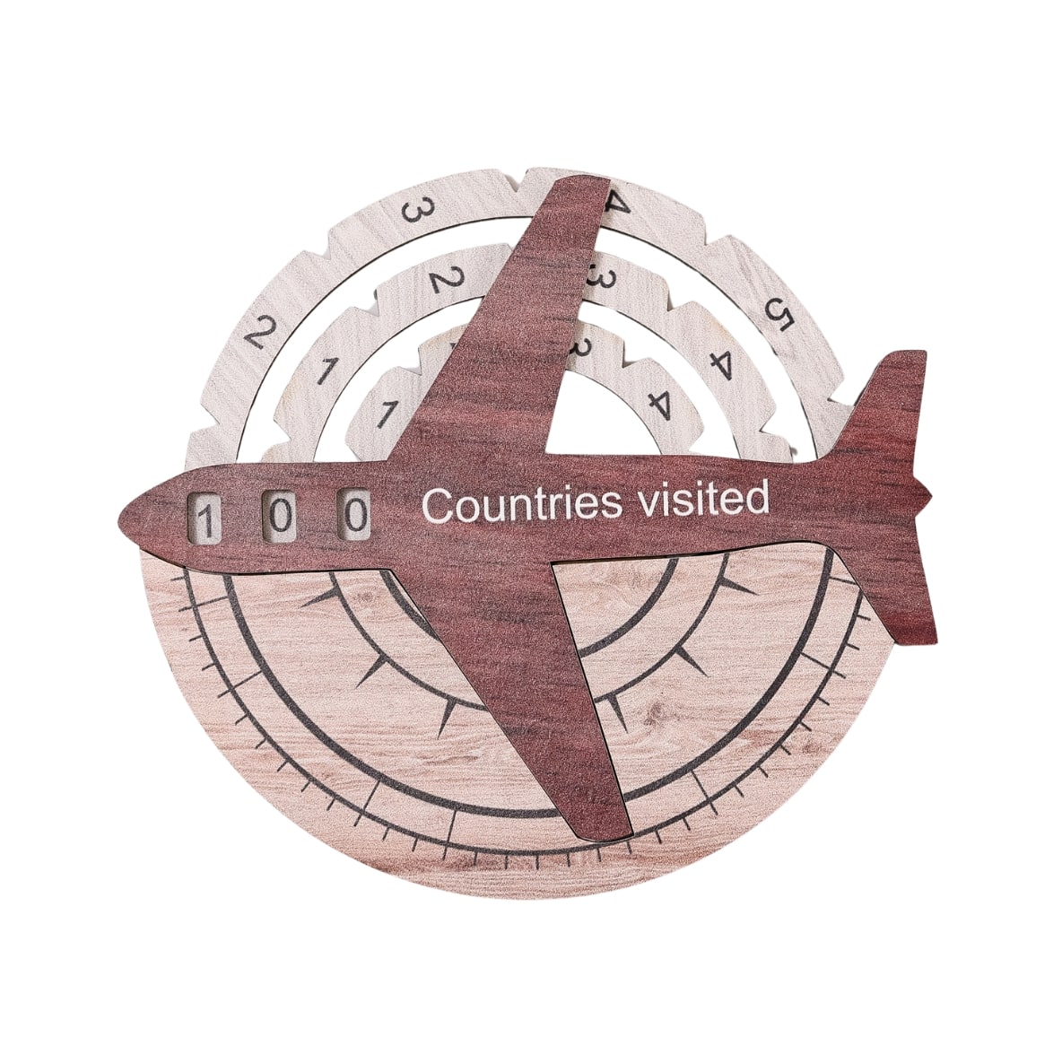 Travel Tracker 3D Wooden World Map, photo 17 of 29