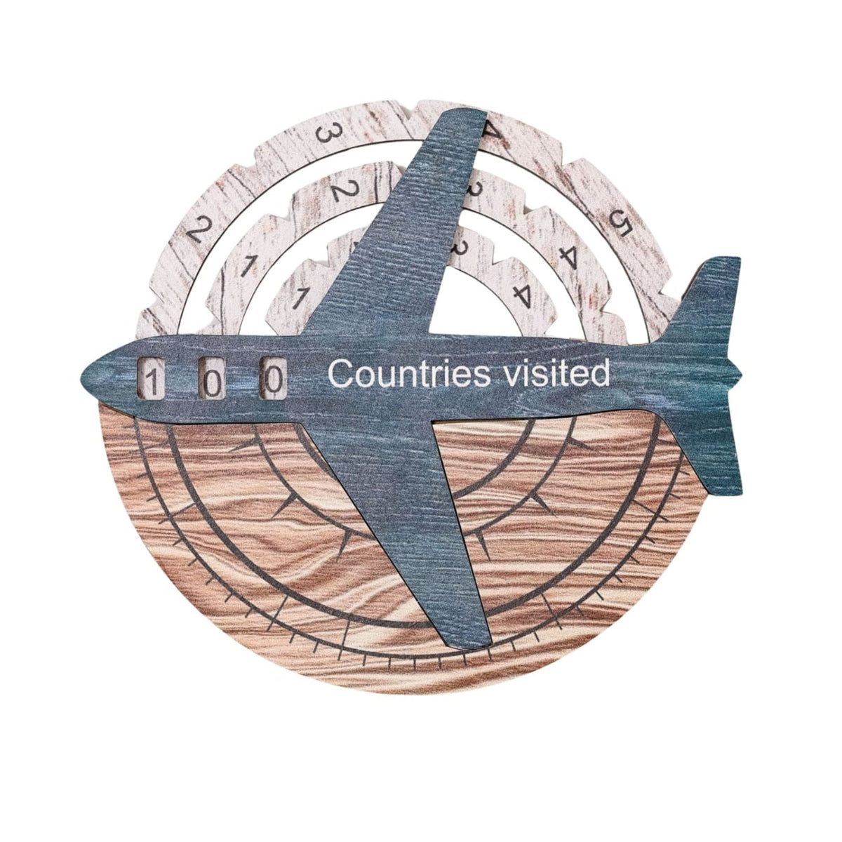 Travel Tracker 3D Wooden World Map, photo 9 of 29