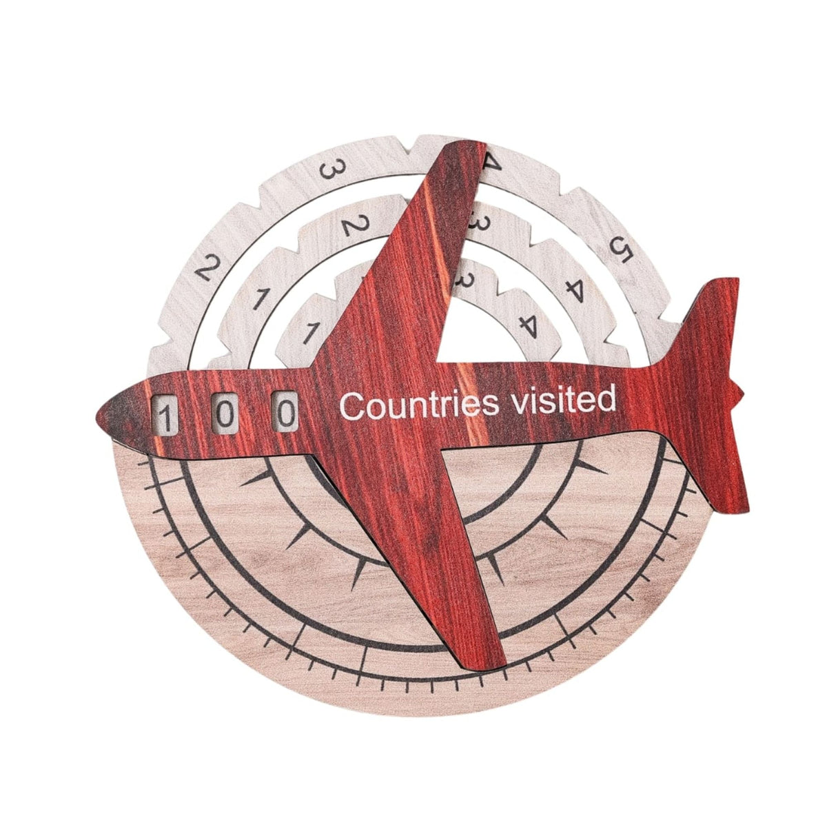 Travel Tracker 3D Wooden World Map, photo 11 of 29