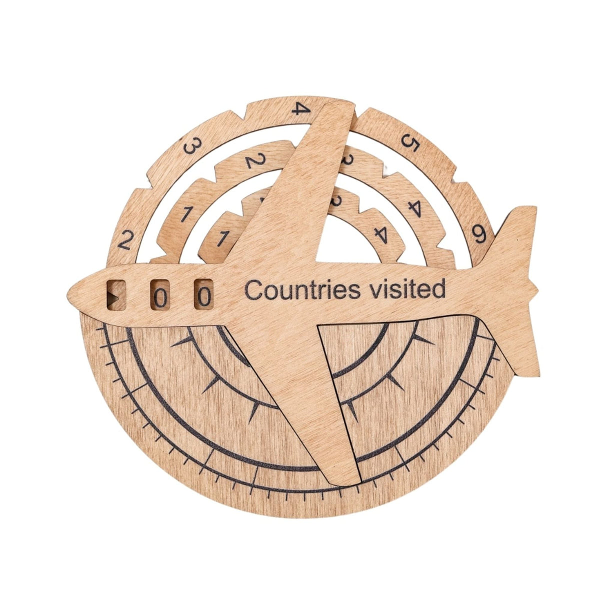 Travel Tracker 3D Wooden World Map, photo 12 of 29