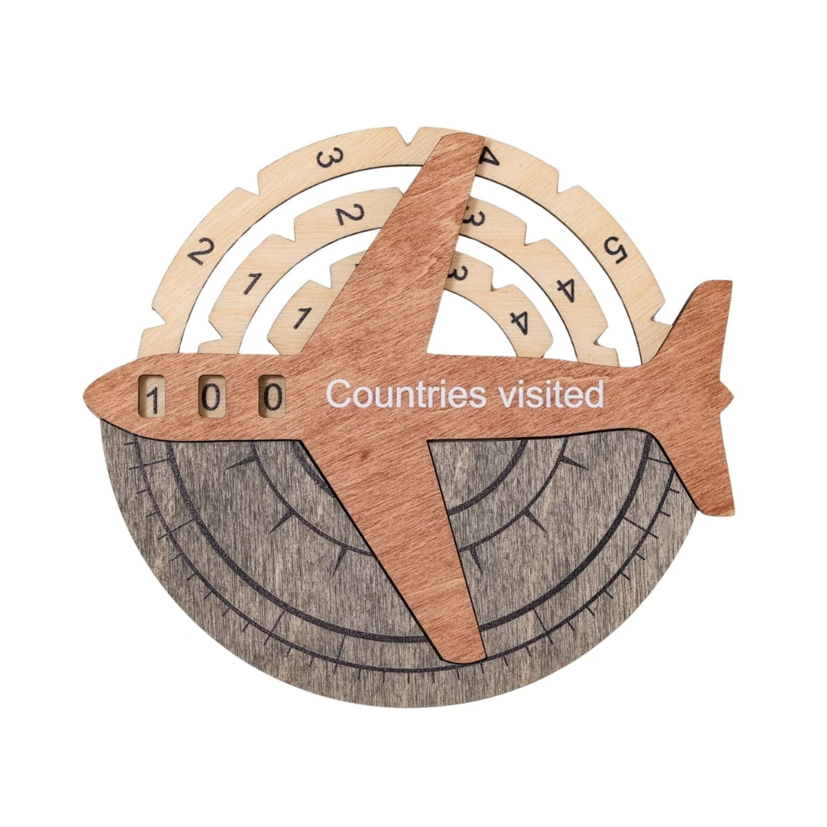Travel Tracker 3D Wooden World Map, photo 13 of 29