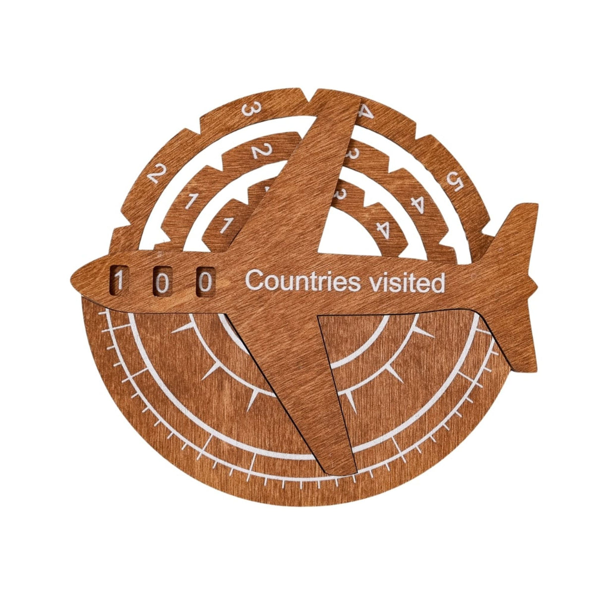 Travel Tracker 3D Wooden World Map, photo 14 of 29