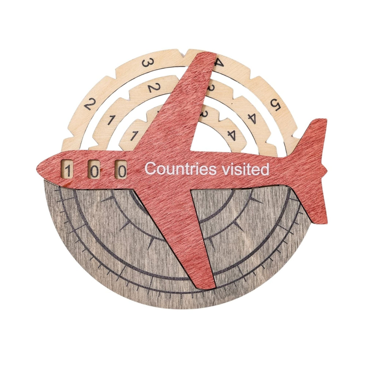 Travel Tracker 3D Wooden World Map, photo 16 of 29