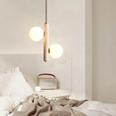 Travertine Ball Spheres Pendant Lamp