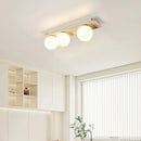 Travertine Bianca Globe Ceiling Lamp