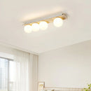 Travertine Bianca Globe Ceiling Lamp