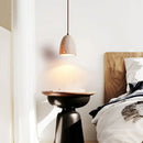 Travertine Grace Bell Pendant Lamp