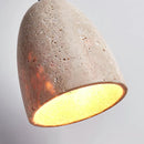 Travertine Grace Bell Pendant Lamp
