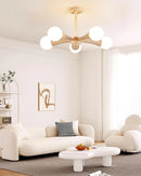 Travertine Hedra Chandelier