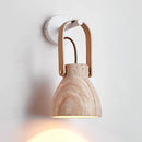 Travertine Lanta Arc Stone Wall Sconce