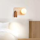 Travertine Lunara Duo Rotating Wall Light