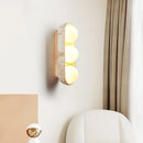 Travertine Solstice Trio Wall Sconce