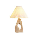 Travertine Stone Pillar Table Lamp