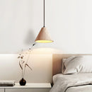 Travertine Terra Halo Pendant Light