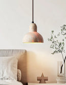 Travertine Terra Halo Pendant Light