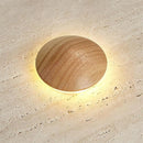 Travertine Tranquil Aura Disc Ceiling Light