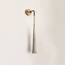 Cement Vintage Wood Wall Lamp