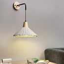 Cement Vintage Wood Wall Lamp