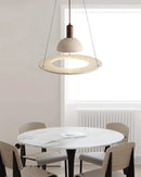 Travertine Vistara Geometric Pendant Lamp