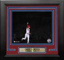 Trea Turner Celebration Philadelphia Phillies 11" x 14" Framed Blackout Baseball Photo by Dynasty Sports & Framing