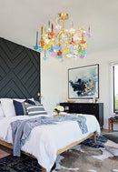 Tree Branch Glass Color Chandelier