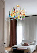 Tree Branch Glass Color Chandelier